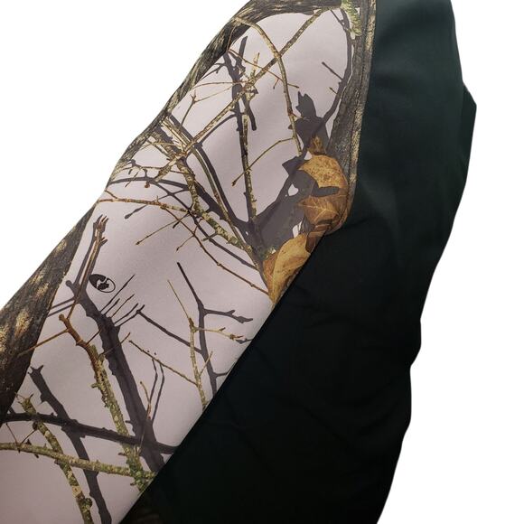 Mossy Oak Women’s Black & Pink Camo Jacket Sz L Outdoor Hunting Streetwear - Picture 8 of 13